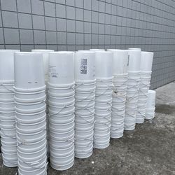 5 Gallon Buckets - Minimum Is 30 Buckets $2 Each 