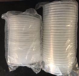 8 oz. plastic containers
