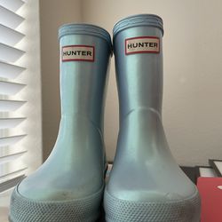 Hunter Kids Original Waterproof Rain Boots Size 6