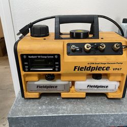 Fieldpiece VP67 RunQuick Dual Stage Vacuum Pump 6CFM