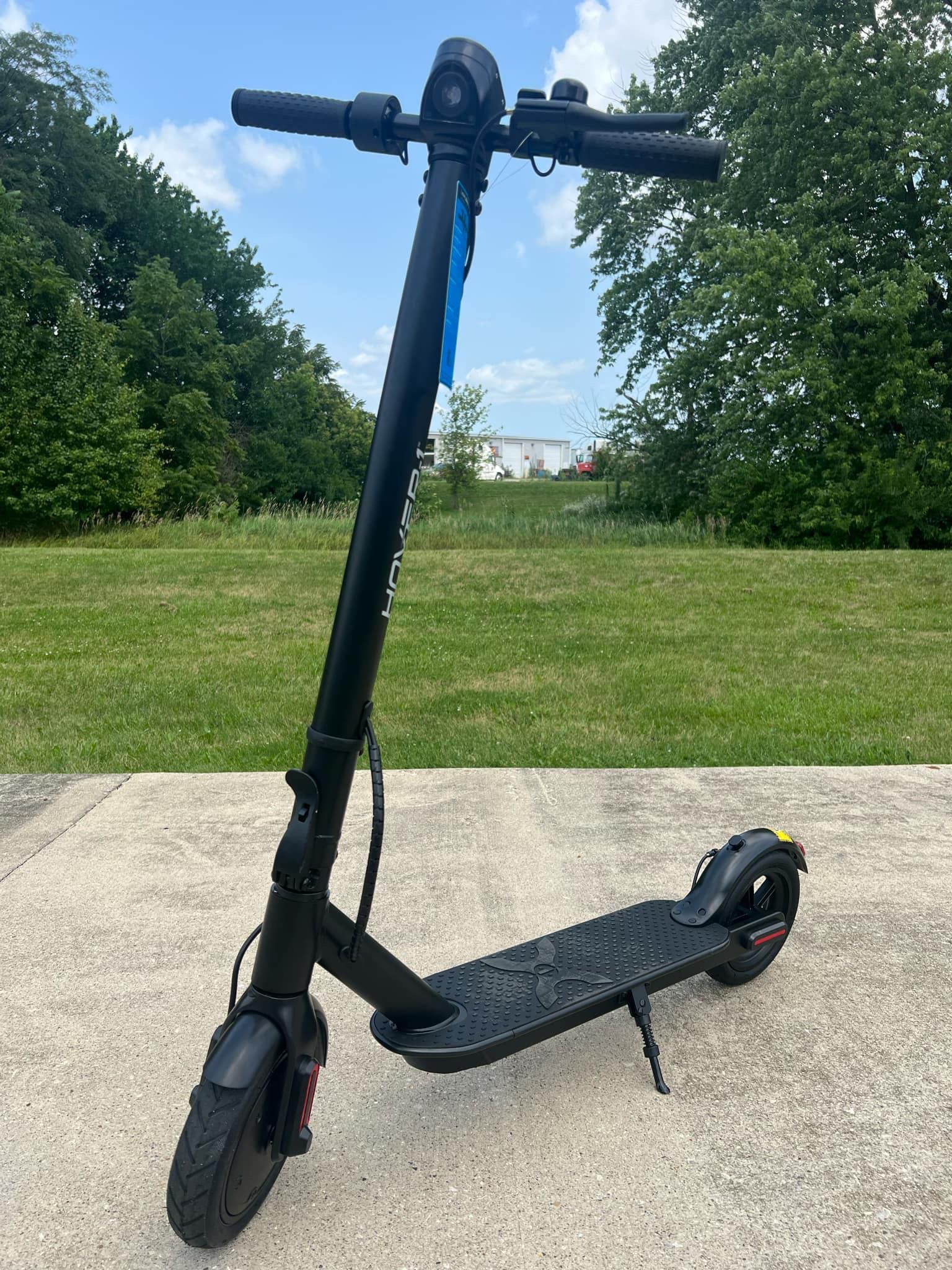 Hover-1 Journey Electric Scooter 14MPH, 16 Mile Range, 5HR Charge, LCD Display, 8.5 Inch High-Grip Tires, 220LB Max Weight, Cert. & Tested - Safe for