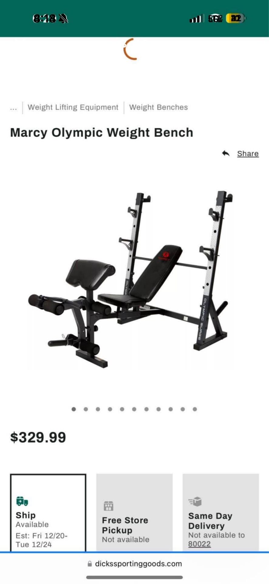 Work Out Bench