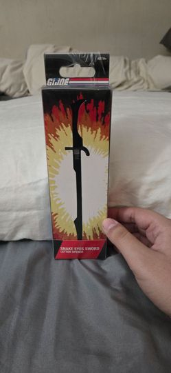 G.i.joe Snake sword letter opener by icon heroes, and hasbro.