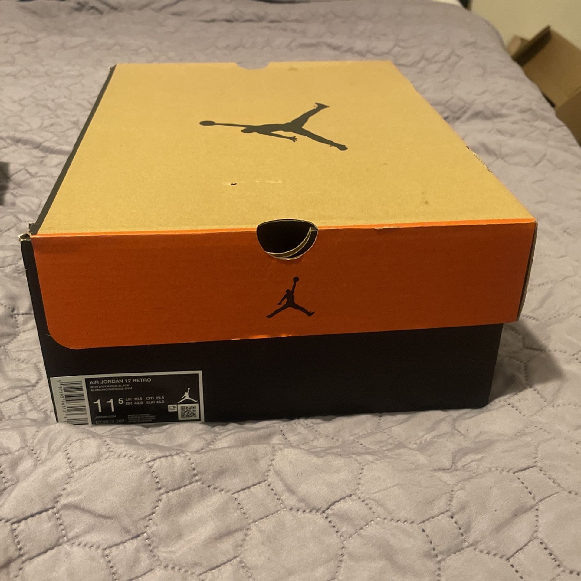 Jordan 12 Red Taxi