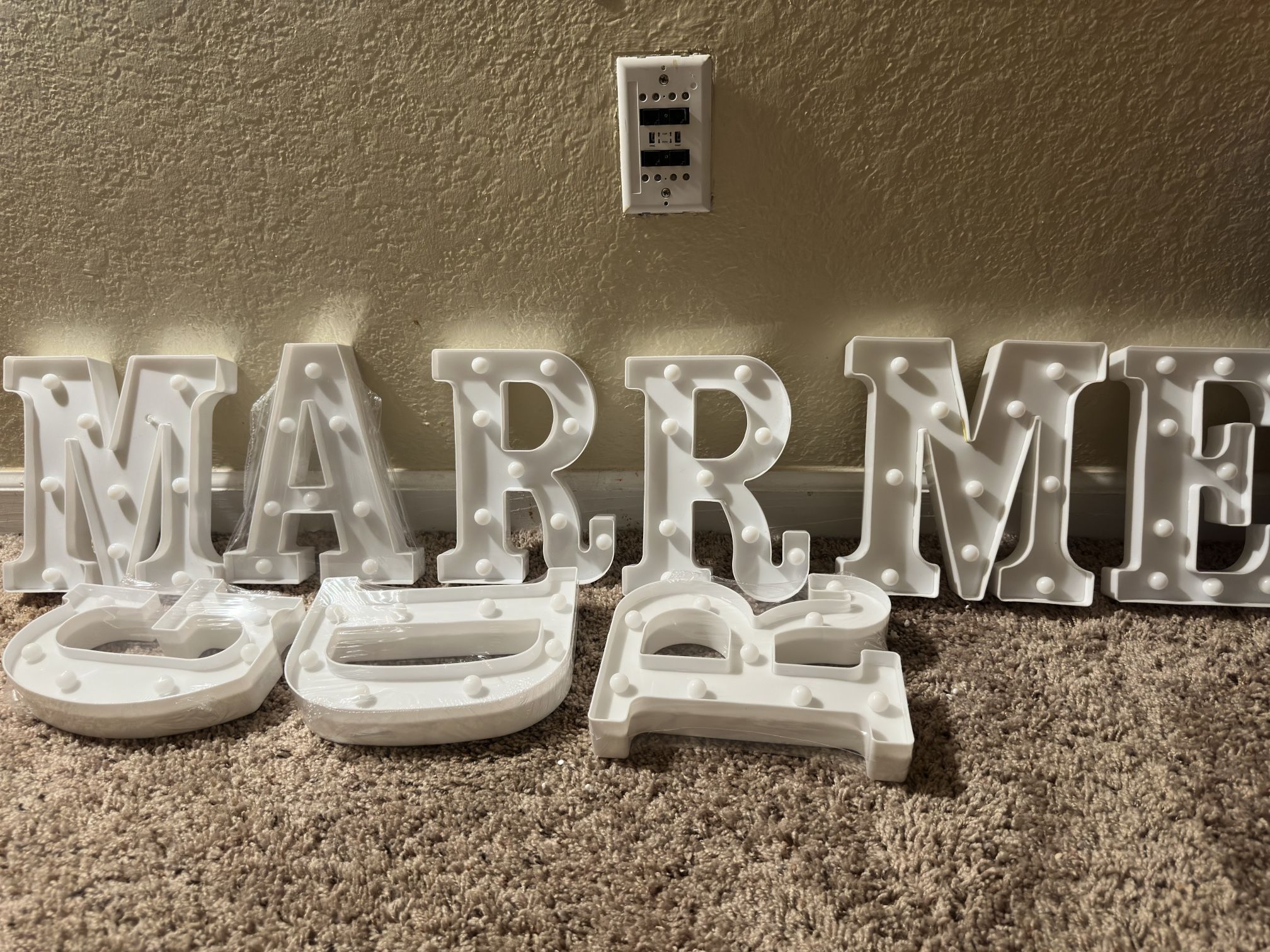 LED Letters For Decorations