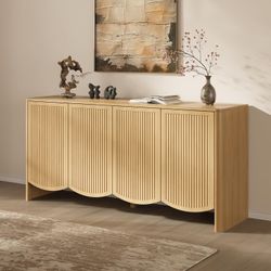 Sideboard Cabinet with Storage, 59.1-Inch