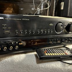 Pioneer Receiver With Remote 