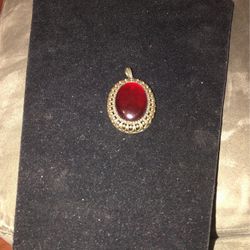 Ruby Red Pendant