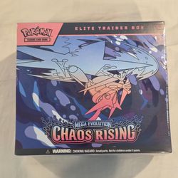 Chaos Rising Elite Trainer Box ETB Pokemon
