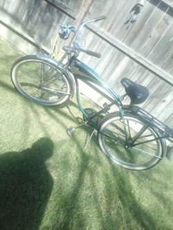 Green 1995 100 year anniversary genuine authentic cruiser deluxe schwinn bike