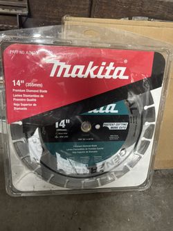 14 “ Saw Blade , Makita , Diamond Blade ,