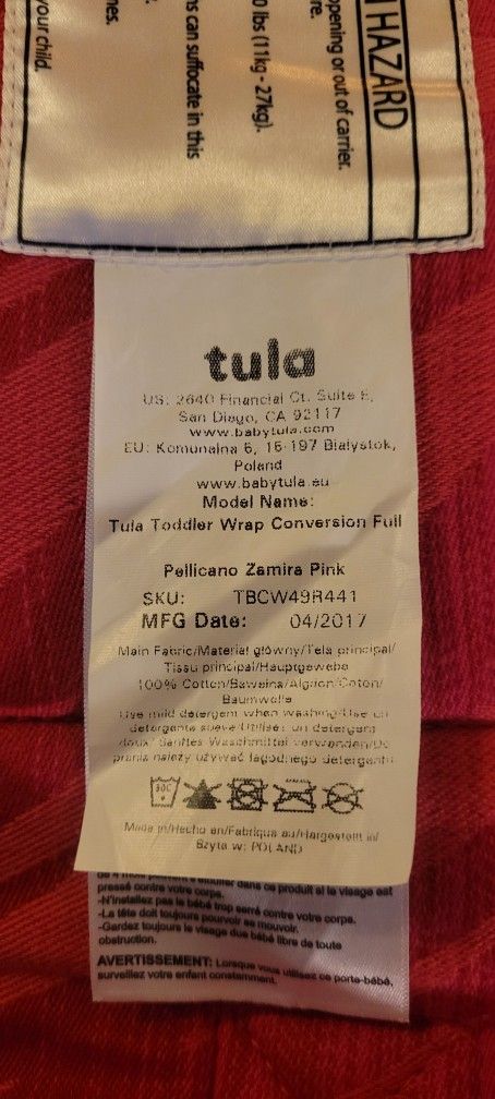 Tula Baby Carrier