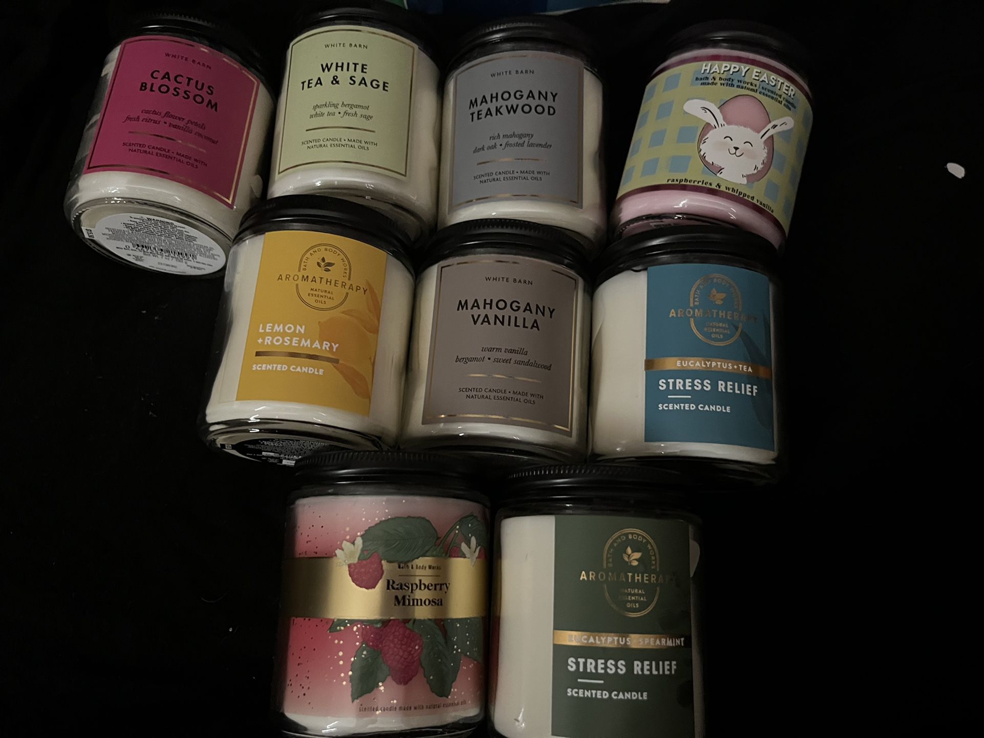 Bath and Body Single Wick candles 