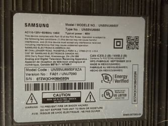 Samsung 55" Smart TV