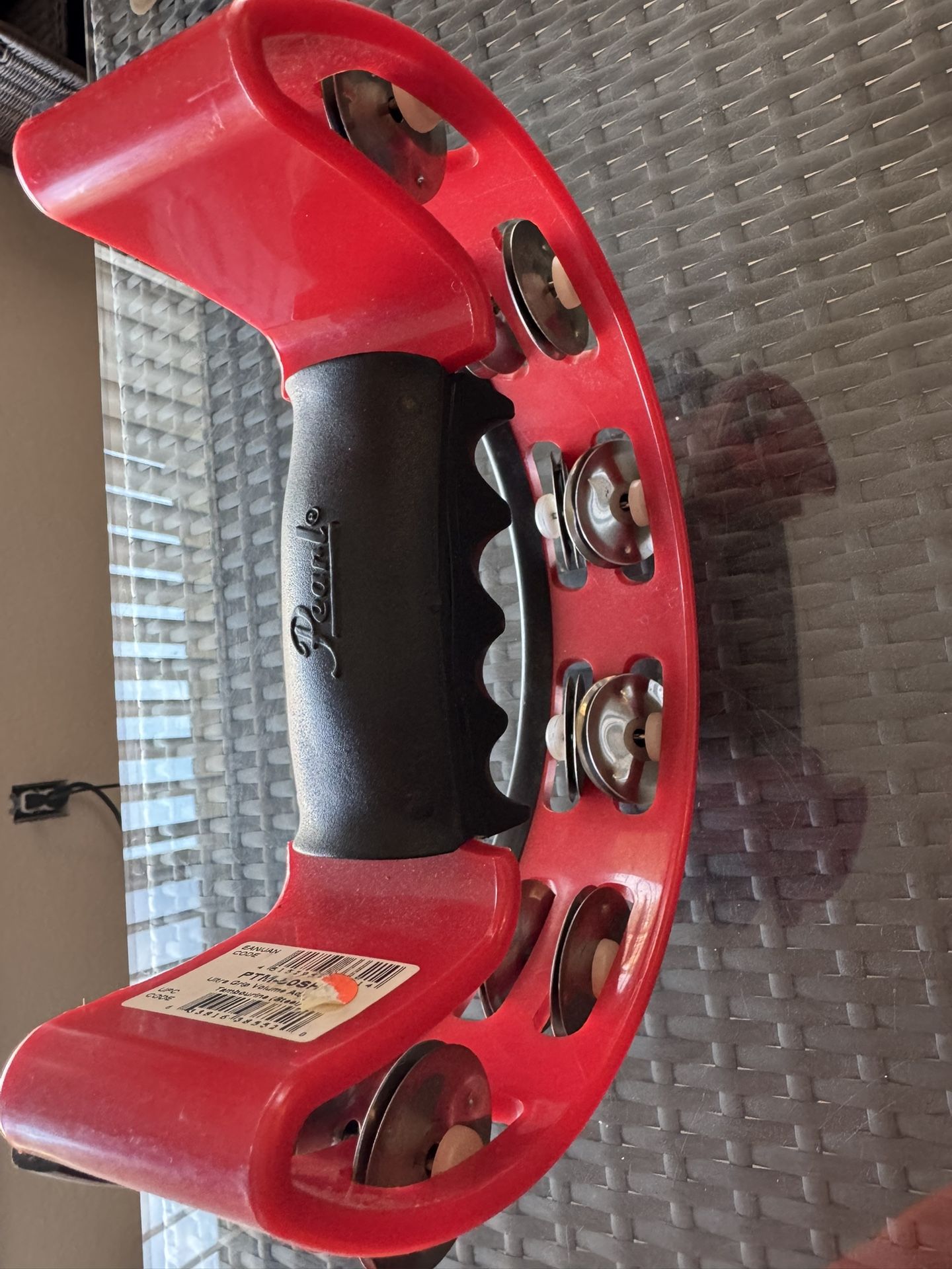 Pearl Ultra-Grip Steel Tambourine