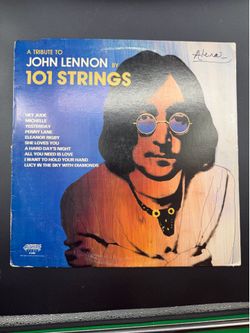 101 Strings – A Tribute To John Lennon 1980 Vinyl, LP