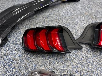 OEM 2018-2023 Ford Mustang-Red Taillights