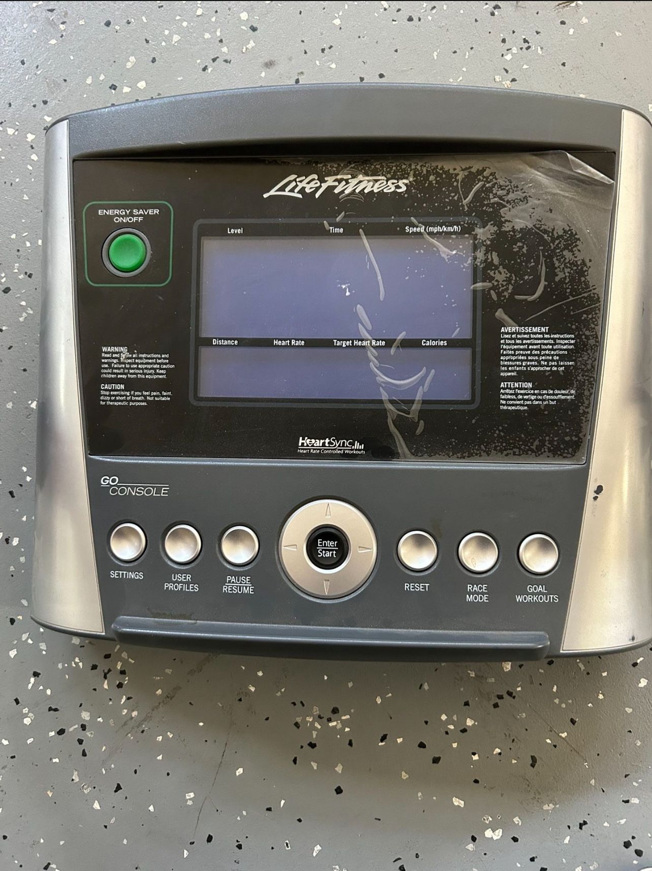 Life Fitness Treadmill Console GC-00OX-0104 