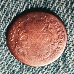 WELL CIRCULATED 1767 COIN.GERMAN?