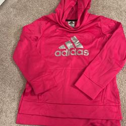 $3 Adidas Girl Hoodie Size 10/12 Y