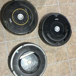 AS IS for Parts iRobot Vacuums 