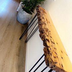 Wood Entry Table