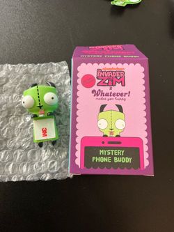 Invader Zim GIR Mystery Phone Buddy Figure