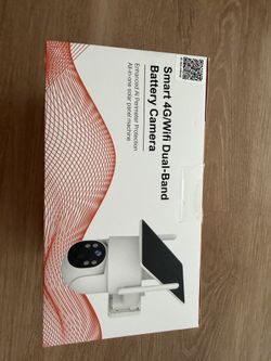 Brand New Solar Powered PTZ Security Camera (4G/WiFi Dual-Band)