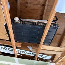 Dog Kennel And Small Bed 