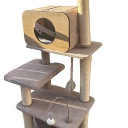 Catry Jiminy 60" Cat Tree Condo - Clean Condition