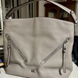 Michael Kors Evie Large Leather Shoulder Hobo Bag