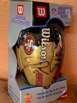 Signed SF 49ers Jeff Garcia football