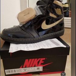 Jordan 1 Size 8 m Brand New In Box 100% Authentic 9.5 W
