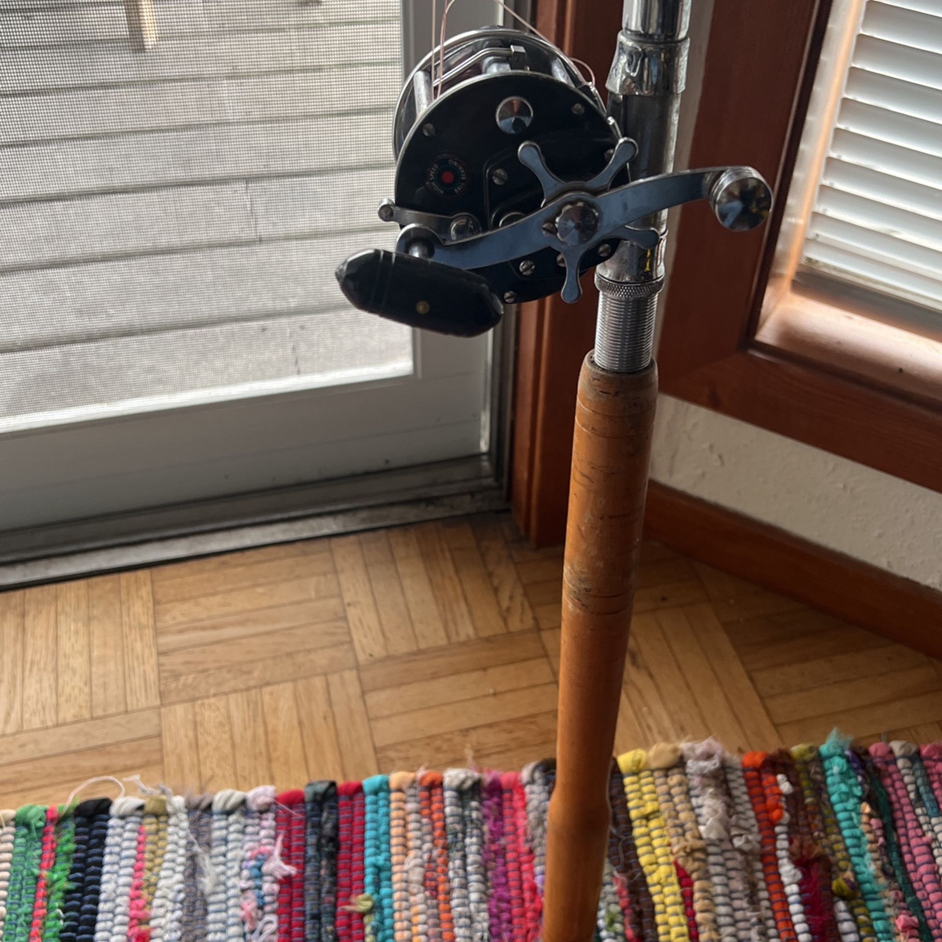 Sturgeon Rod And Reel Fishing