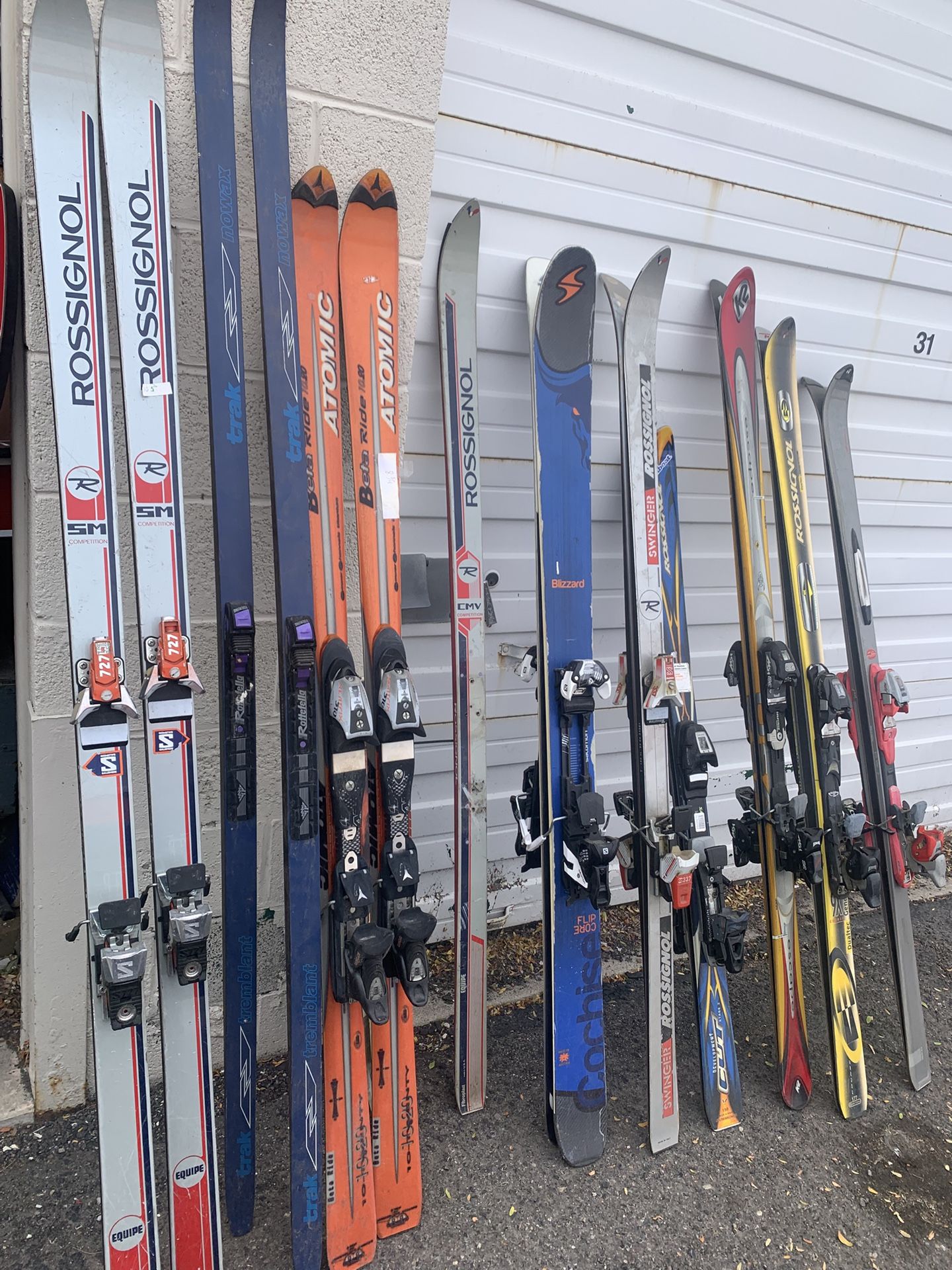 Project, Scrap, Or Furniture Skis
