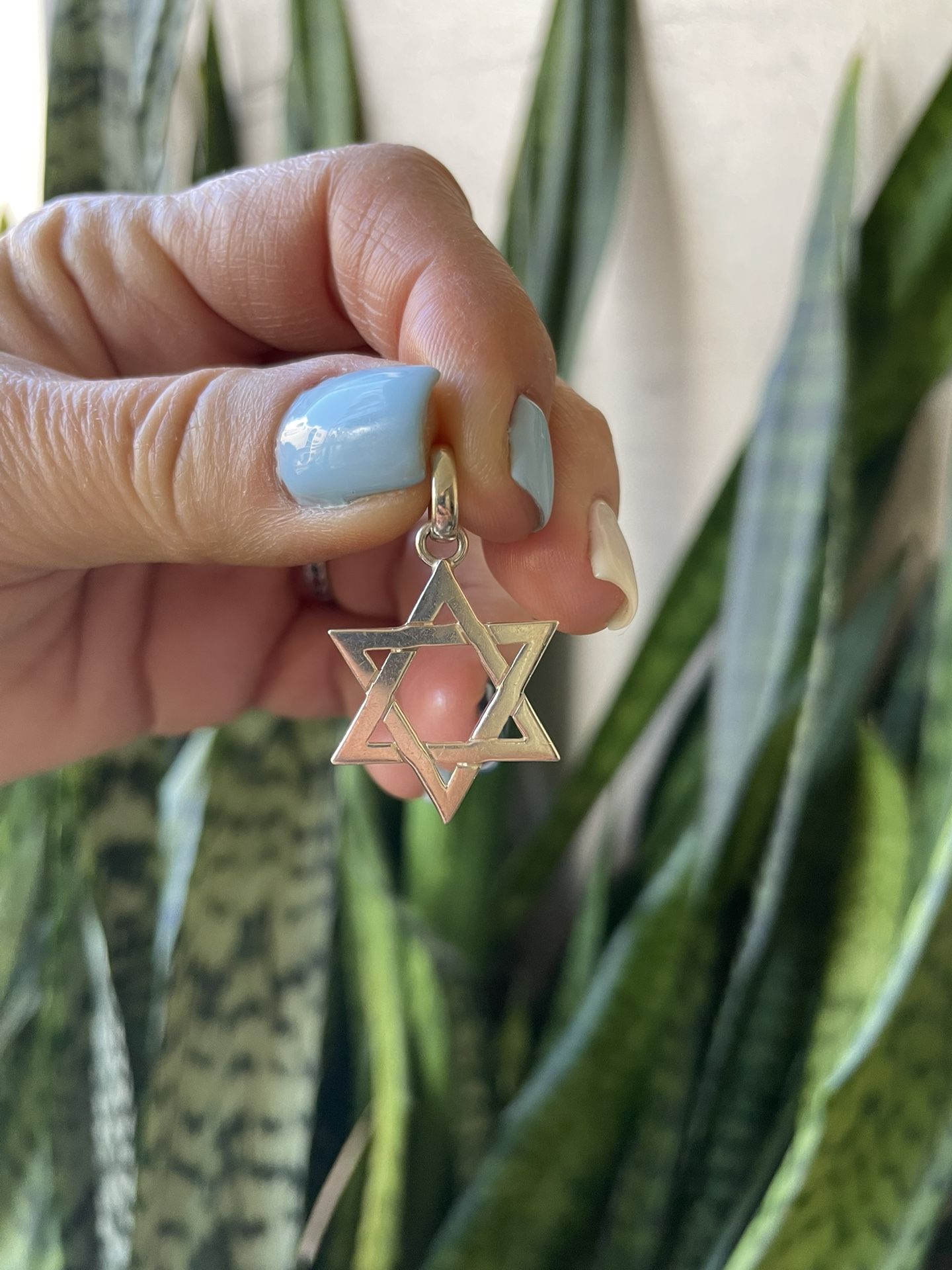 Sterling Silver Star of David Pendant