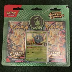 Pokemon TCG Ascended Heroes Erika's Tangela 2-Pack Blister |BRAND NEW SEALED