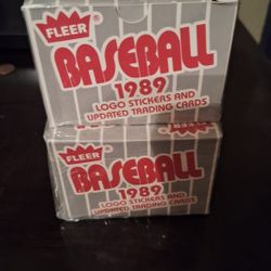 FLEER 1989 UNOPENED BASEBALL CARDS RANDY JOHNSON ROOKIE 
