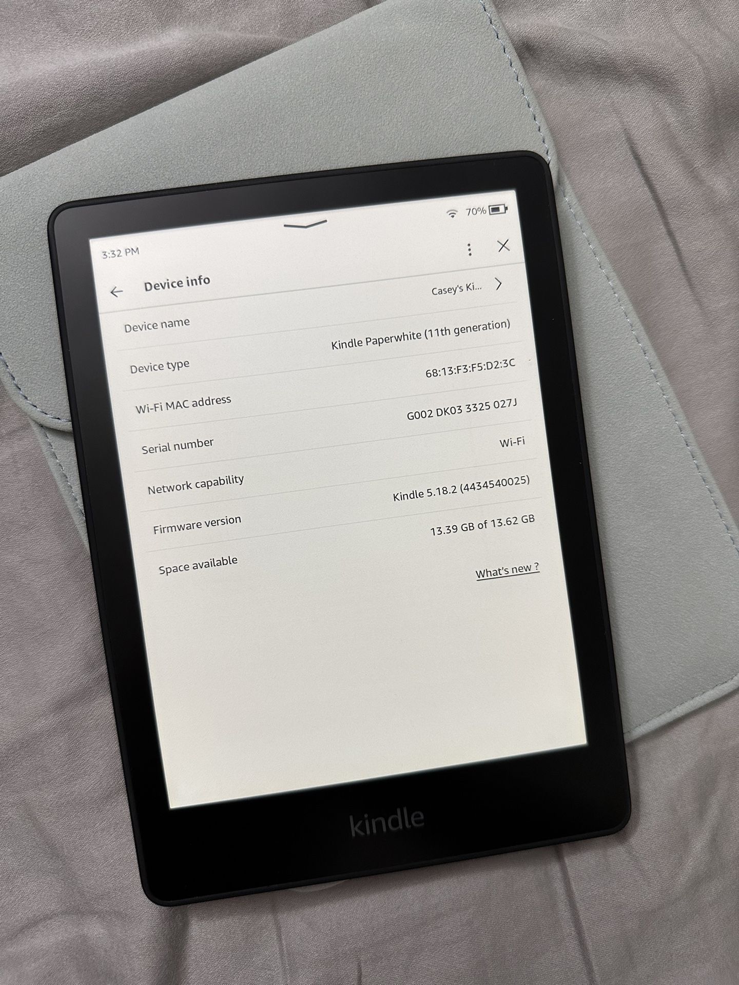 Kindle Paperwhite 11th Gen - 16GB