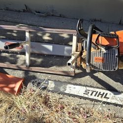 Stihl 066 Magnum Chainsaw Setup W/Mill