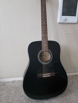 Black guitar