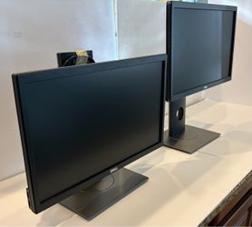 2 - 21 Inch Dell Monitors