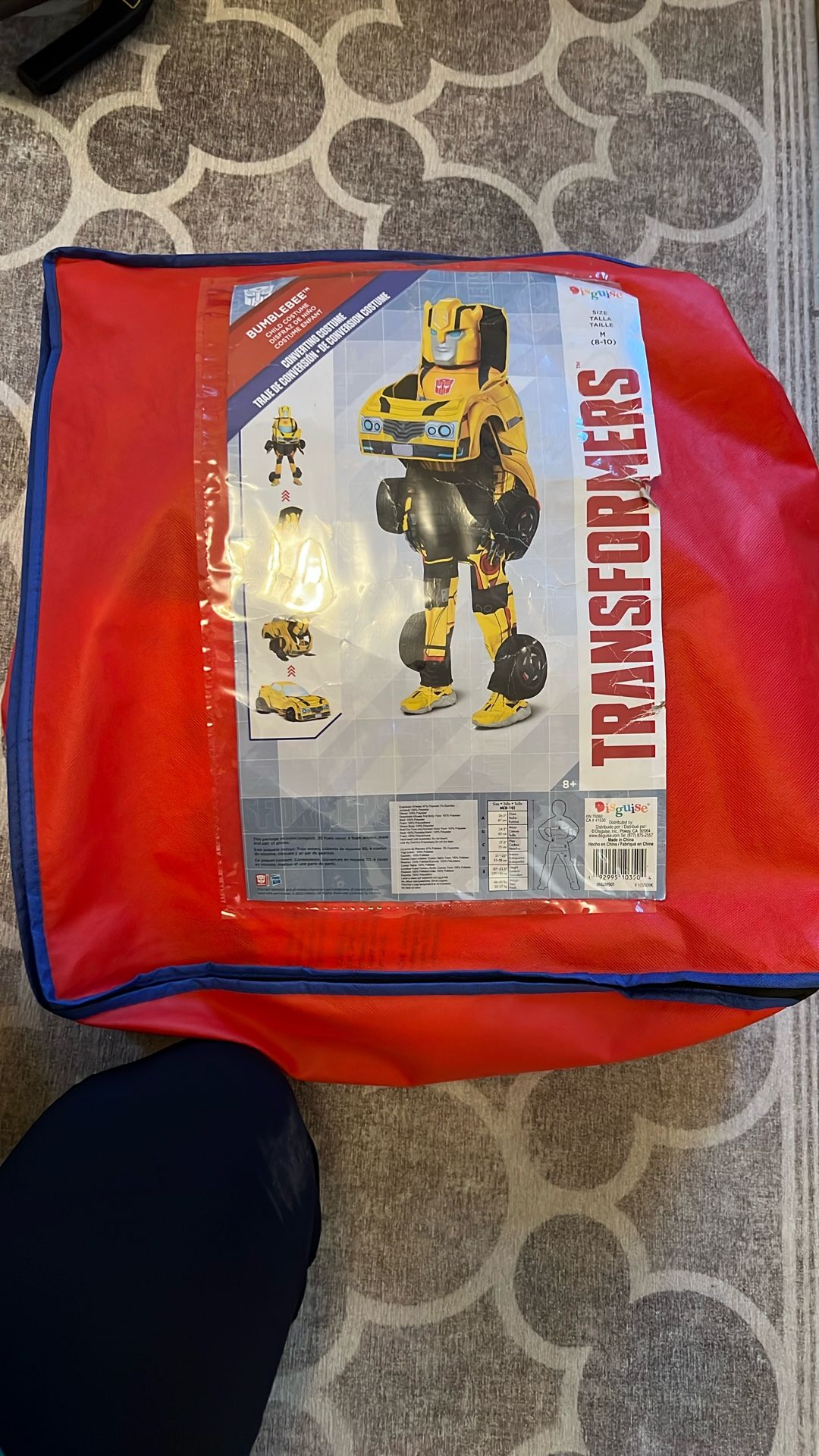 Transformers bumblebee Costume