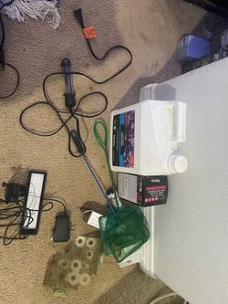 Misc salt water tank equipment