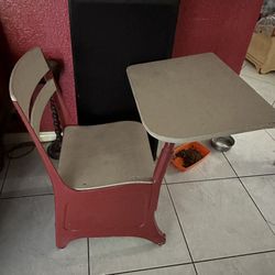 Antique School Desk
