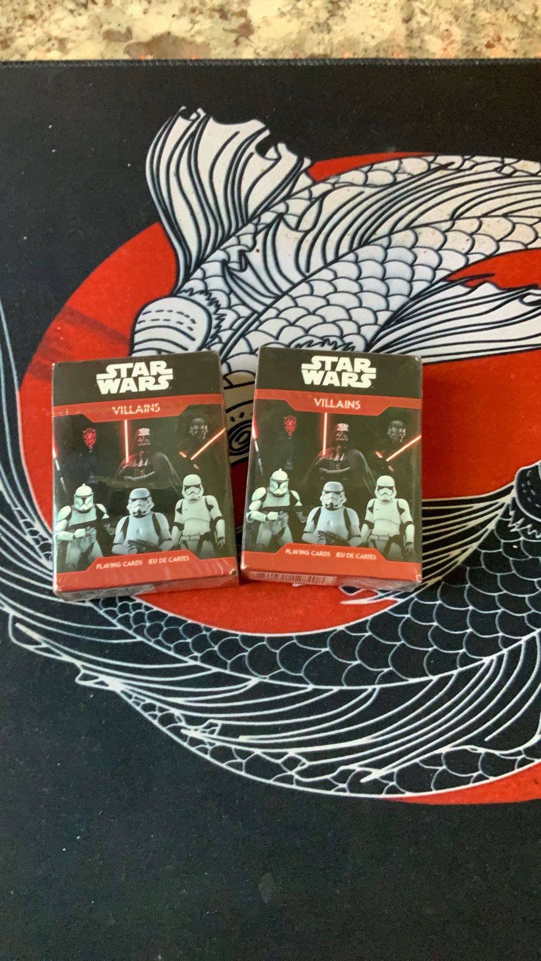 Star was Villains Playing Cards