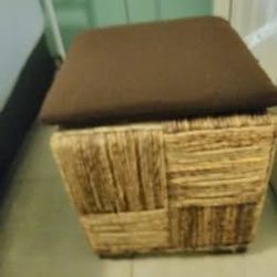 Ottoman w/Pillow-Never Used