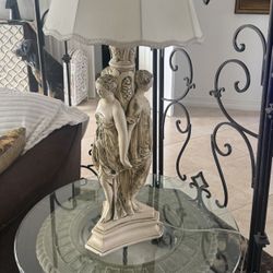 Meri  Antique Figurine Lamp