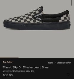 Vans Checkered Slip-On On