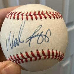 Wade Boggs Signed Autographed Baseball Ball